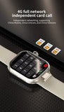 VP29 5G Android Smartwatch – 256GB Storage, 4G/5G LTE SIM, GPS, WiFi, 2.29” 490×580 AMOLED Display, 8MP Rotating Camera Smart Watch