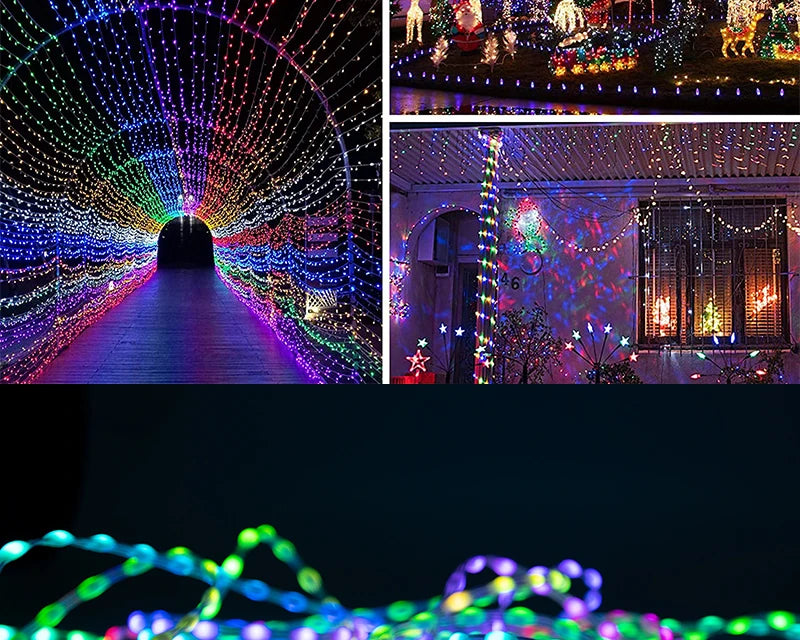 Wholesale WS2811 RGBIC Dream Color LED Strip Lights – 5V Addressable Waterproof IP67 Fairy String Lights for Christmas Tree & Home Decoration