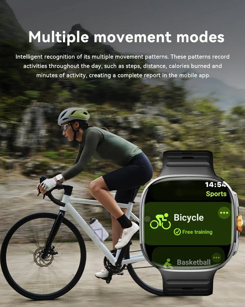 Original M99 5G Android Smartwatch – 2.4” AMOLED Display, 4G/5G SIM Card Support, GPS WiFi, 190° Rotating Camera, Android 10 Smart Watch with Game & Fitness Features