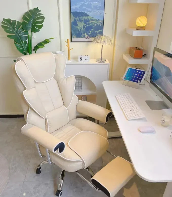 Gaming Chair Boys Comfortable Sedentary Home Computer Game Sofa Office  Study Backrest Reclining