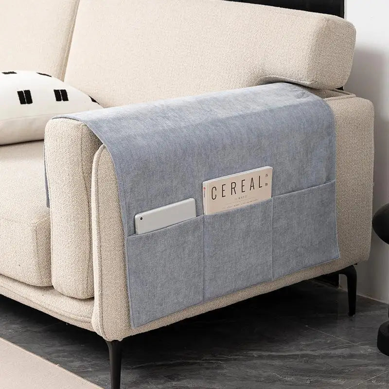 Simple Sofa Armrest Cover Double Sided Wide Dustproof Neoprene Protector Universal Handle Towel Sofa Cover Nordic Sle Pure ...