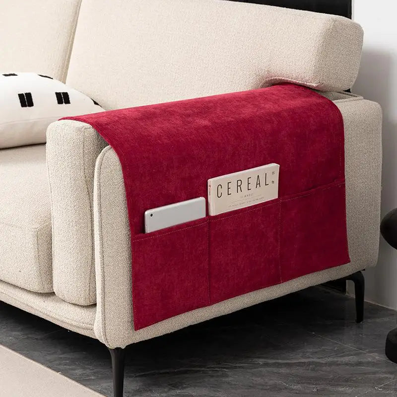 Simple Sofa Armrest Cover Double Sided Wide Dustproof Neoprene Protector Universal Handle Towel Sofa Cover Nordic Sle Pure ...