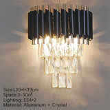 Creative Luxury Crystal Chandelier Rectangular Restaurant Pendant Lights Modern LED Living Room Lamp Lustre Home Elegant Fixture