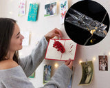 1pc Photo Clip Light String 2/5/10m 20/50/100led 10/30/50Clip Fairy Lights Fairy Lights Bedroom Wall Copper Wire Light String