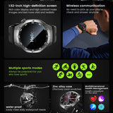 2025 GUHUAVMI GT5 Pro Smart Watch for Men – 1.52” HD AMOLED Display, GPS Motion Tracking, Heart Rate Monitor, Bluetooth Call, IP68 Waterproof Fitness Smartwatch