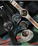 2025 Outdoor Military Smart Watch – Built-in GPS, Compass, Altimeter, Barometer, 3ATM Waterproof Rugged AMOLED Smartwatch with Bluetooth Call