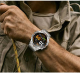 2025 Outdoor Military Smart Watch – Built-in GPS, Compass, Altimeter, Barometer, 3ATM Waterproof Rugged AMOLED Smartwatch with Bluetooth Call