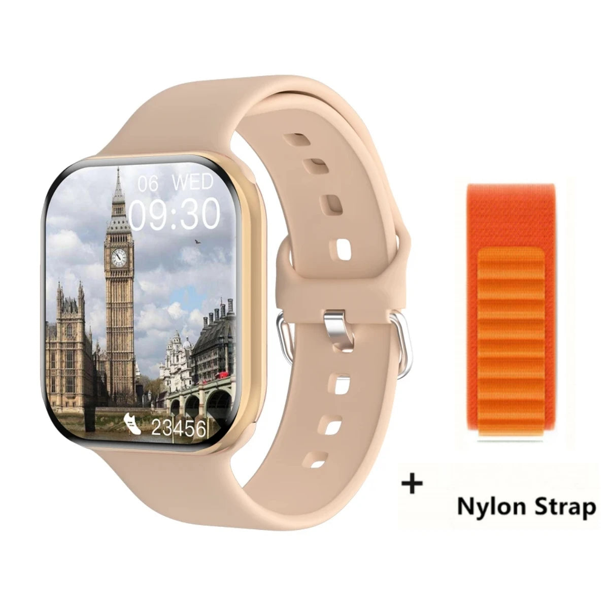 2025 Series 10 GPS Smart Watch – Bluetooth Call, Music & Video Playback, NFC, Waterproof Fitness Smartwatch Compatible with Android & iOS (Apple Watch 10 Style)