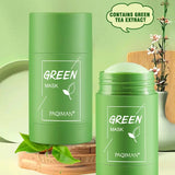 Green Tea Cleansing Stick Mask Face Clean Mask Shrink Pores Smoothing Skincare Moisturizing Deep Cleansing Mask Skin Care