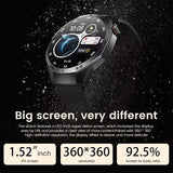 2025 GUHUAVMI GT5 Pro Smart Watch for Men – 1.52” HD AMOLED Display, GPS Motion Tracking, Heart Rate Monitor, Bluetooth Call, IP68 Waterproof Fitness Smartwatch