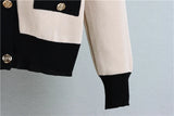 Women’s Knitted 2-Piece Sweater Set – Soft V-Neck Cardigan & Wide-Leg Pants Autumn Winter Outfit