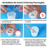Crystal Clear Epoxy Resin Kit – High Gloss, Bubble-Free Casting & Coating Art Resin for DIY Crafts, Tumblers, Jewelry Making & Wood Projects