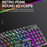 Shadow Illuminated Wired Gaming Keyboard – Mechanical Feel, for Desktop, Laptop & Esports