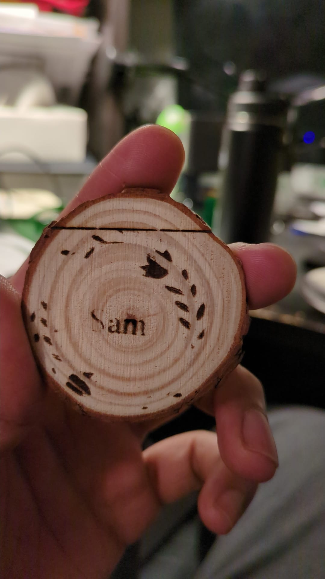 Customized wooden engraving