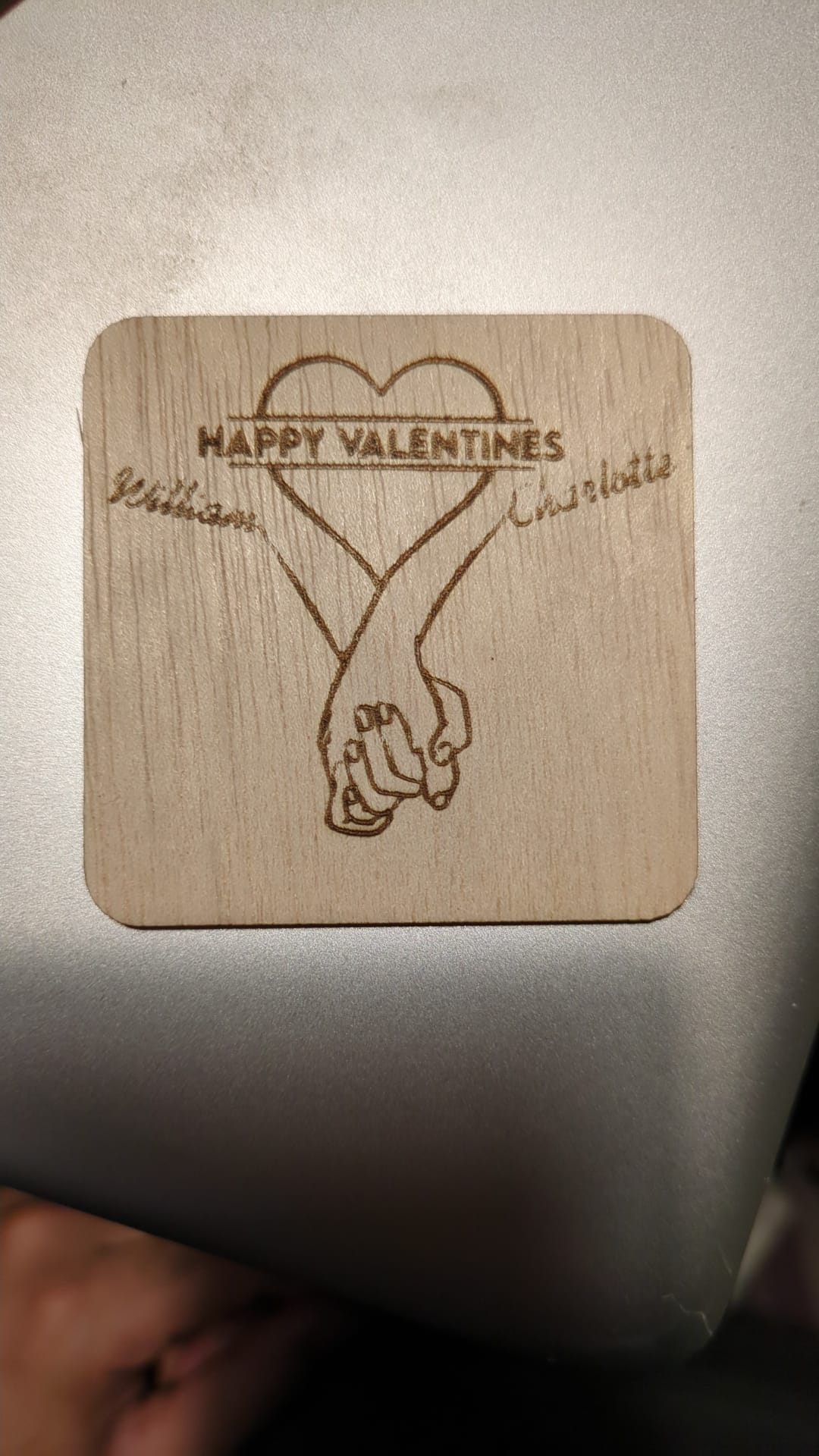 Customized wooden engraving