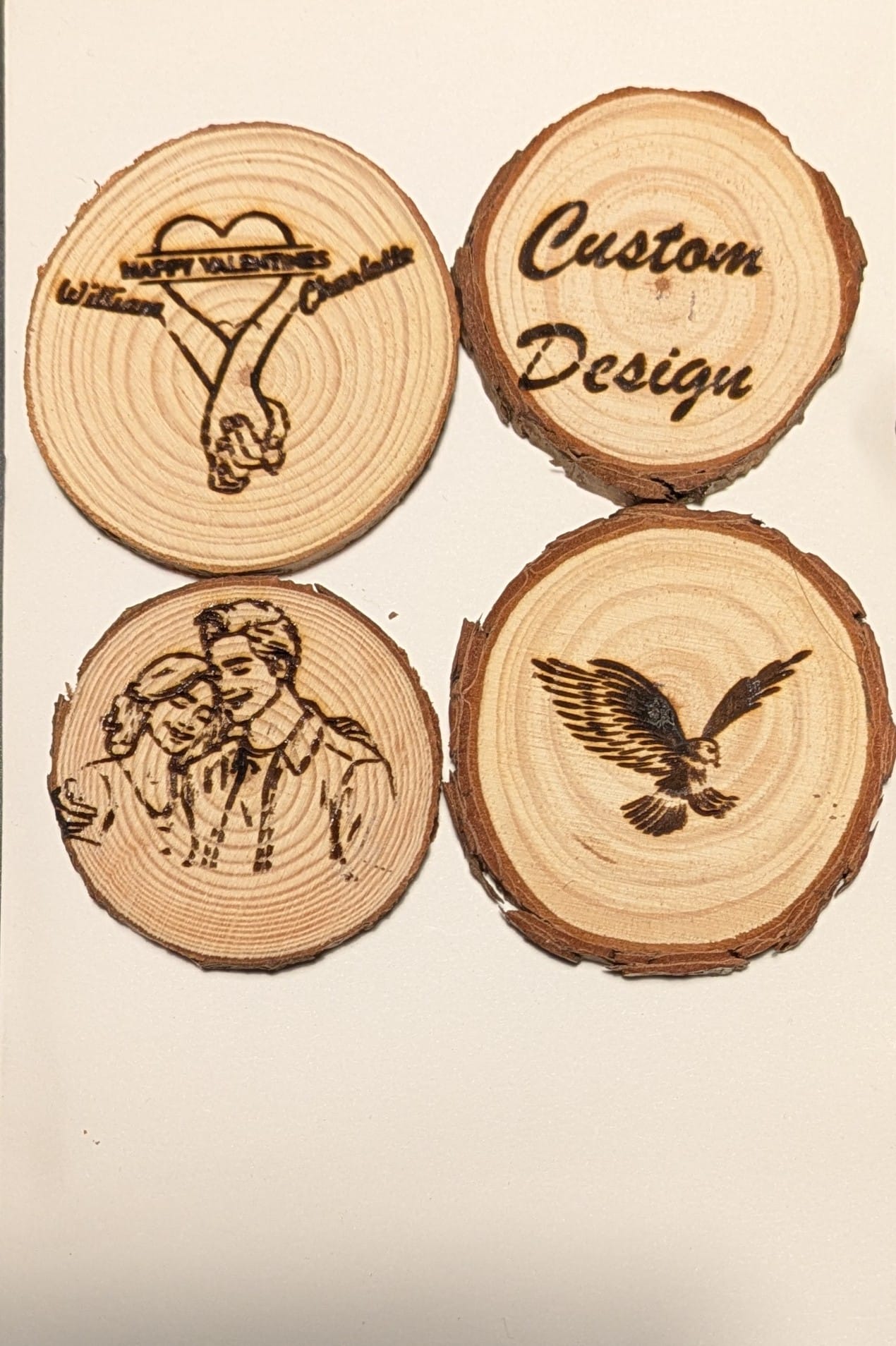 Customized wooden engraving