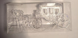 1pc Royal Carriage Statue, 3D Decorative Figurine, Elegant Home & Office Decor, Indoor/Outdoor, Plastic, No Power Required, for Living Room, Bar, Cafe, Tabletop Display