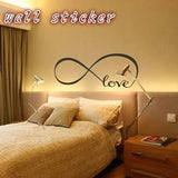 Love Removable Vinyl Decal Art Mural Home Decor Quote Wall Sticker Family Gift