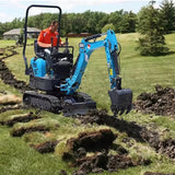Customized 1Ton Small Crawler Excavator EPA Euro 5 Agricultural 1000KG Bagger Wholesale High Quality Home Use Mini Diesel Digger