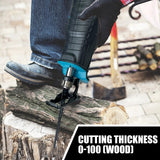 Electric Reciprocating Saw Cordless Rechargeable Multifunction Saw Metal Wood Cutting Tools For Makita 18V w/2Battery
