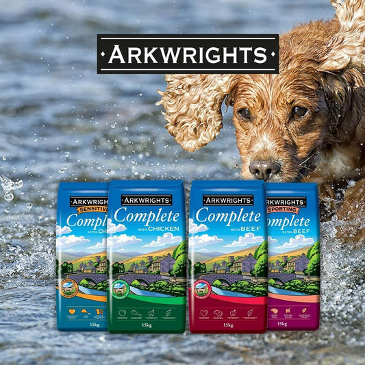 Arkwrights Complete Dry Dog Food 15kg with Chicken Active Sport Working Dogs