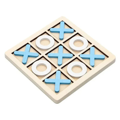 Montessori Wooden Mini Chess Puzzle – Early Educational Brain Training Toy for Kids