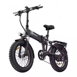 20” Fat Tire Electric Bike – 250W/500W/1000W, 15Ah Battery, Full Suspension Off-Road E-Bike