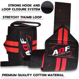 AQF Weight Lifting Wrist Wraps Bandage Hand Support Gym Straps Brace Cotton