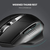 Bluetooth Rechargeable Wireless Mouse 2.4G PM6 Wireless Mouse Office Mute Support PC Laptop Tablet Gamer Mouse For Computer