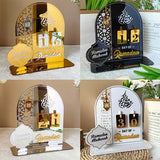 Acrylic Ramadan Countdown Calendar – Islamic Advent Decoration for Home, Office & Events