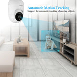 Fuers 4K 8MP WiFi IP Camera – Tuya Smart Home Indoor Cam, Auto-Tracking, CCTV Security & Baby Monitor