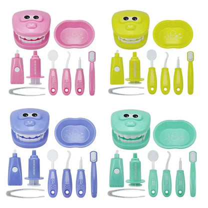 Montessori Doctor Role Play & Brushing Teeth Educational Toy – Early Learning Set for Kids