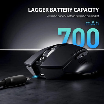 Bluetooth Rechargeable Wireless Mouse 2.4G PM6 Wireless Mouse Office Mute Support PC Laptop Tablet Gamer Mouse For Computer