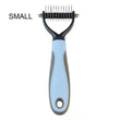 Peigne à nœuds et brosse de démêlage pour animaux de compagnie – Épilateur pour chats et chiens, coupe-nœuds de fourrure, outil de toilettage pour chiots