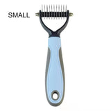 Peigne à nœuds et brosse de démêlage pour animaux de compagnie – Épilateur pour chats et chiens, coupe-nœuds de fourrure, outil de toilettage pour chiots