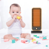 Xiaomi Youpin 500W PTC Fan Heater – Energy-Efficient Electric Heater for Home, Bedroom, and Office with Remote Control, Vertical Heating Fan