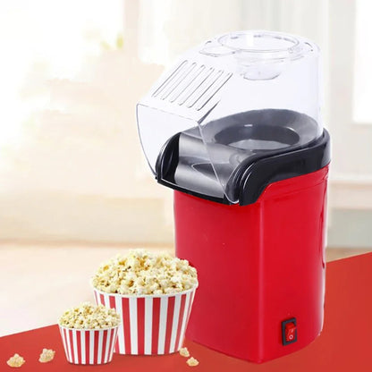 Fully Automatic Popcorn Machine – 110V/220V Electric Mini Popcorn Maker for Home Kitchen
