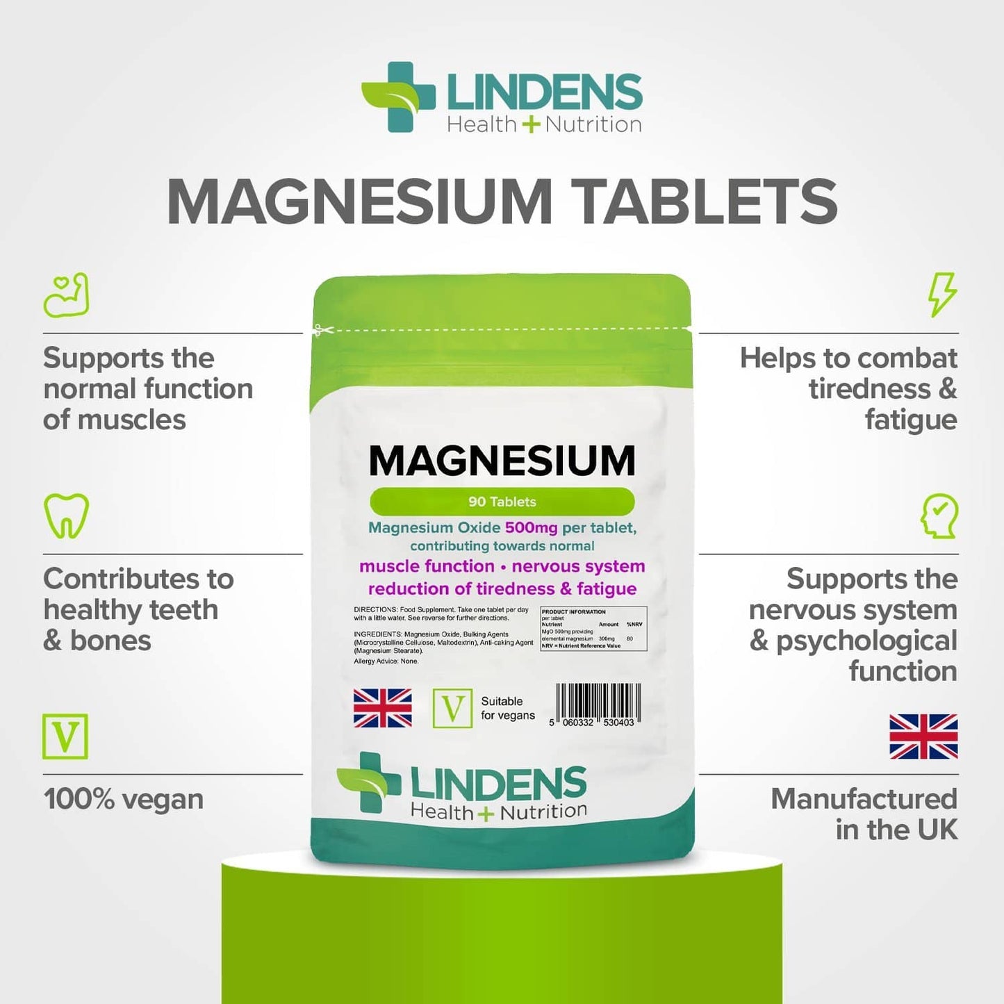 Essential Health Trio Bundle: Magnesium, Zinc, Vitamin D3