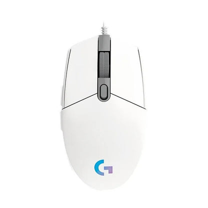 Logitech G102 USB Wired Gaming Mouse – 8000 DPI, Rainbow Optical Effect, for PC, Mac & Laptop