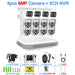 8CH NVR and 8 Cam