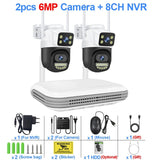 Smart Wireless CCTV System – 6MP WiFi IP Camera Kit with Dual-Lens, Audio, 8CH NVR | Home & Business Security