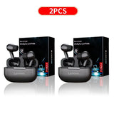 Original ThinkPlus Wireless Earphones – Bluetooth In-Ear Headphones, HiFi Stereo Sound, Touch Control, Built-in Mic
