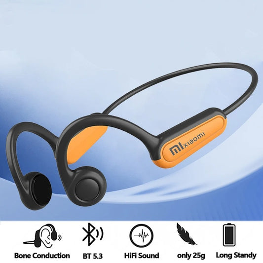 Xiaomi Mijia Bone Conduction Sport Headphones – Wireless Bluetooth Headset with Mic, Hands-Free Earphones for Running