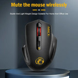 Wireless Silent Mouse – 3-Speed Adjustable, Ergonomic, for Business, Office, Laptop & Gaming