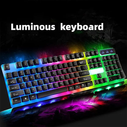 ITLY 104-Key USB Wired Gaming Keyboard – Backlit Keyboard for PC, Laptop & Computer