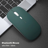 Silent Bluetooth Wireless Mouse – Noiseless Optical Mouse for Laptop, PC, iPad, Samsung Tablet & Universal Use