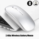 2.4GHz Wireless Gaming Mouse – USB Receiver, Adjustable DPI, Battery-Powered for PC, Laptop & Office Use