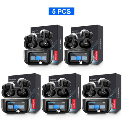 Original ThinkPlus Wireless Earbuds – Bluetooth ANC Noise Reduction, HD Mic, LED Touch Screen, Gaming & Calling Earphones