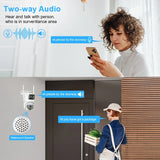 Smart Wireless CCTV System – 6MP WiFi IP Camera Kit with Dual-Lens, Audio, 8CH NVR | Home & Business Security