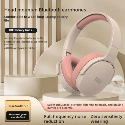 Xiaomi P2961 Wireless Headphones – Bluetooth 5.3 HiFi Earbuds with Mic, Stereo Sound, Gaming Headset for Samsung